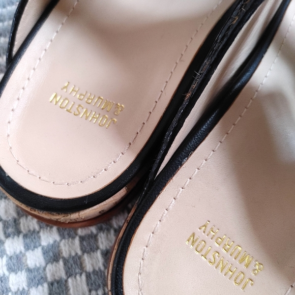 SOLD Brand New JOHNSTON & MURPHY JULIA LEOPARD sandals summer shoes - Picture 3 of 9